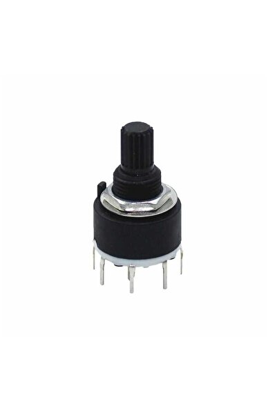 Motorobit SR16 16mm 6 Konumlu Rotary Switch - Komitatör
