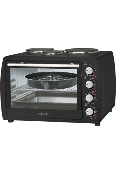 FELIX FXO-4504 Ηλεκτρικό Φουρνάκι 45lt με 3 Εστίες