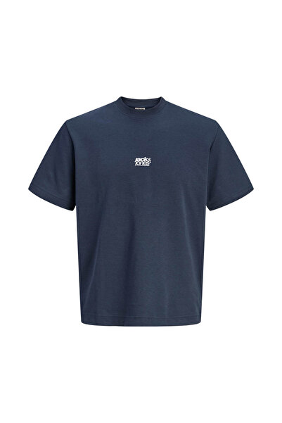 Jack & Jones Ανδρικό μπλουζάκι Core με στάμπα μπροστά, κοντό μανίκι και λαιμό...