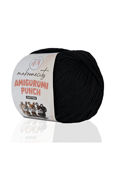 Makromecity Premium Amigurumi İpi Punch (PANÇ) Baby Soft Cotton 50 gr Örgü İp...