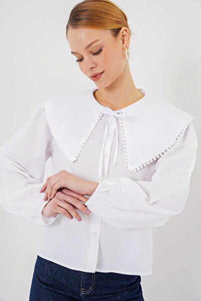 modayaselam Κοντό πουκάμισο με γιακά ναυτικού