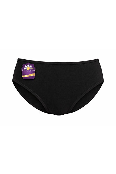 Papatya 100% Cotton Pack of 12 Women's Slip Panties Soft Textured Daily Comfo...
