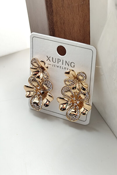 DİAVENTA TAKI VE AKSESUAR Xuping Vip Women's Special Design Flower Nails Mode...