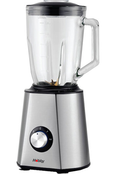 Hobby Μπλέντερ με πλαστική κανάτα 1,5 λίτρων 1500W Inox 40377