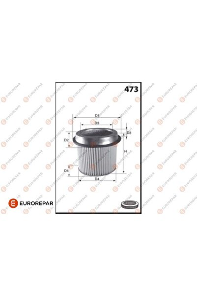 EUROREPAR 1682256680 Air Filter