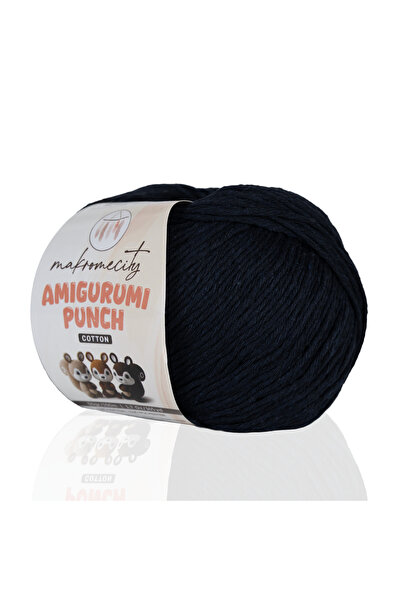 Makromecity Premium Amigurumi Yarn Punch (Panç) Baby Soft Cotton 50 Gr Knitti...