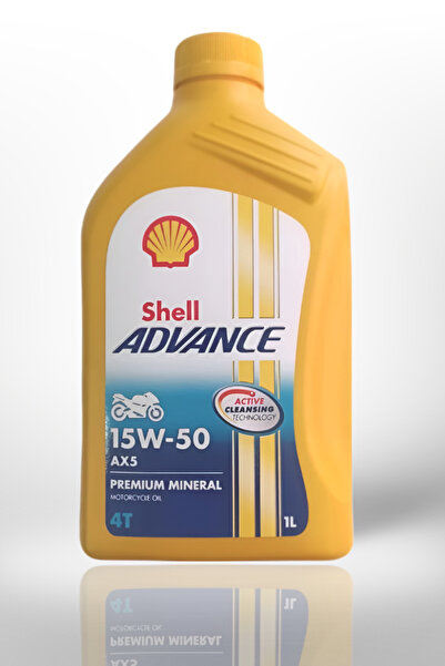 SHELL 15W50 Ax 5 1 Litre Motosiklet Motor Yağı - 0781387029517