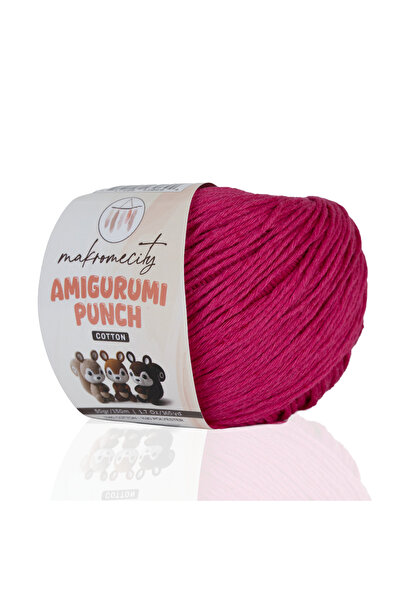 Makromecity Premium Amigurumi Yarn Punch (Panç) Baby Soft Cotton 50 Gr Knitti...