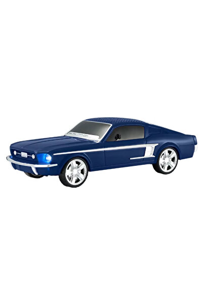 Wster Boxa Φορητό Ρετρό 10W, Σχεδιασμός Ford Mustang bleumarin 27 εκ., Blueto...