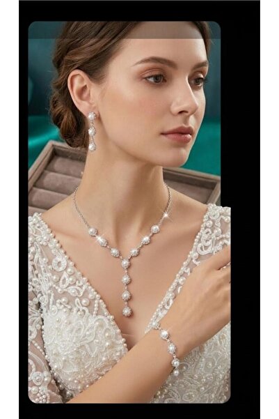 Zanora Νυφικά κοσμήματα, κολιέ, σετ σκουλαρίκια, μαργαριταρένια κομψά κοσμήμα...