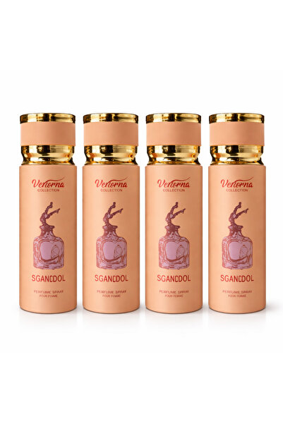Verona Collection Σετ 4x Σπρέι Σώματος Sganodol Femme 250ml – Γλυκό & Κομψό Ά...