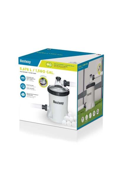 BESTWAY مضخة الفلتر 5,678 لتر / 1,500 جالون