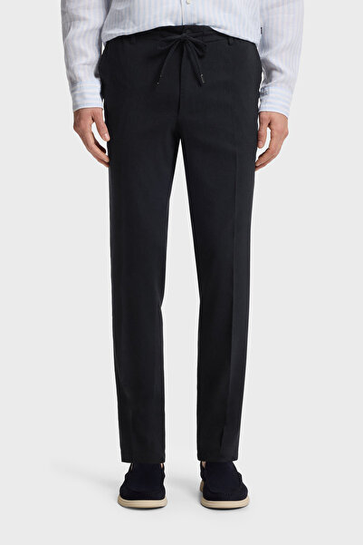 BOSS Modern Kesimli Keten Karışımlı Pantolon Erkek PANTOLON 50557859 405