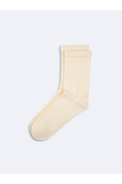 Ltb Μπεζ κάλτσες με μεσαίο σχέδιο