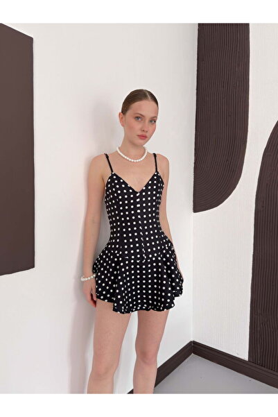 Lady Pixie ΜΙΝΙ ΦΟΡΕΜΑ ΜΕ ΠΟΥΑΝΤΕΛΙΑ ΚΑΙ ΤΙΡΑΝΤΕΣ