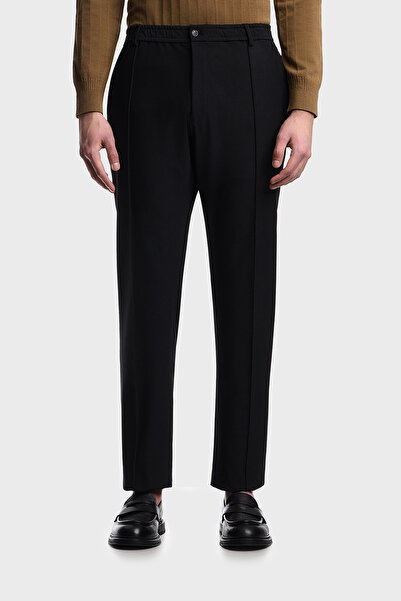 Emporio Armani Slim Fit Normal Waist Narrow Leg Trousers Men's Pants Em004672...
