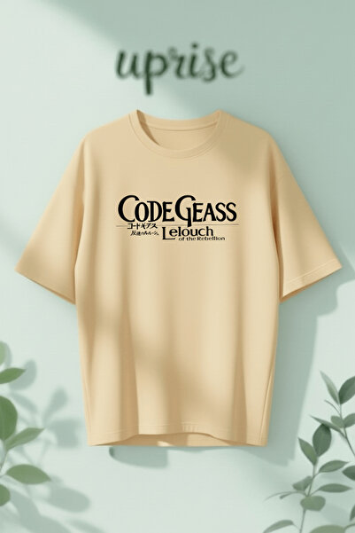 Vordevia Μπλουζάκι Code Geass Lelouch από βαμβάκι με στάμπα, σε μεγάλο μέγεθος