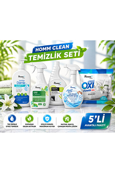 Homm Bitkisel Türkiye HOMM BİTKİSEL TEMİZLİK SETİ 03