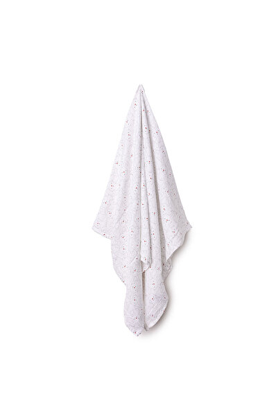 Little Dreams Baby Girl Muslin Blanket Rabbit Printed