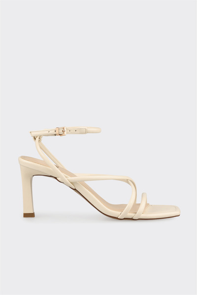 Elle Shoes Ekru Kadın Sandalet