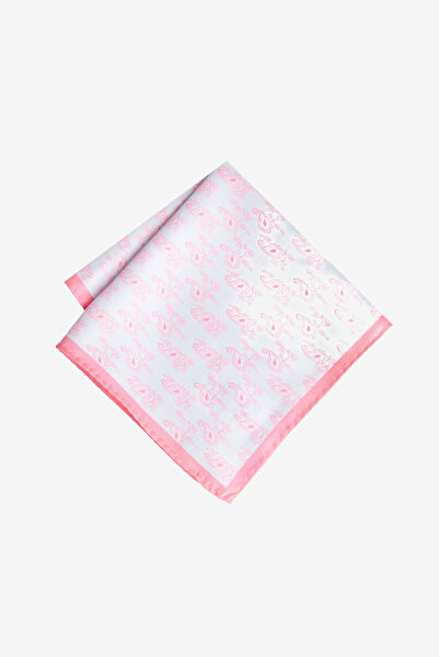 ALTINYILDIZ CLASSICS Ανδρικό μαντήλι με γκρι-ροζ σχέδιο