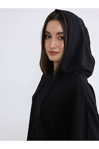 LC Waikiki Vizyon New Season Petite Stone Women's Hoodie
