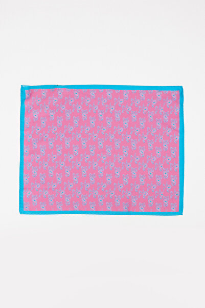 ALTINYILDIZ CLASSICS Ανδρικό ροζ-μπλε μαντήλι με σχέδια