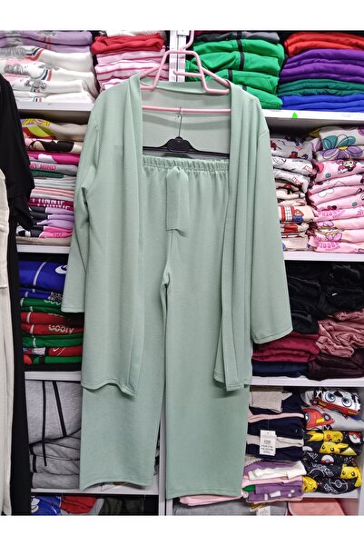 Butik Ayrobin kumaş standart beden ikili takım