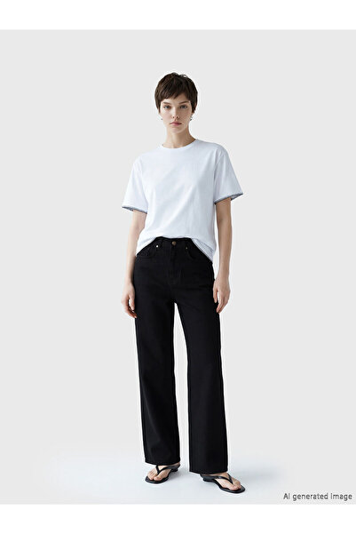 LC Waikiki Ozmarka New Season Wideleg Women's Jean Pants