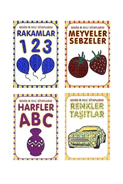 Parıltı Yayınları كتبّي الملونة 4 قطع
