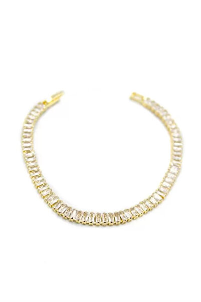 Generic Brand Baget stone waterway bracelet - gold