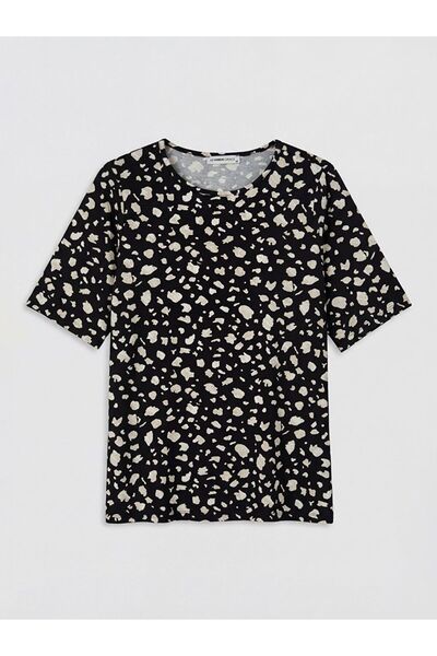 LC Waikiki LCW Grace Crew Neck Print Women's T-Shirt