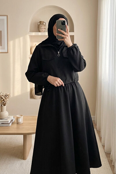 Modamorfo Σετ Dabıl δύο τεμαχίων με φερμουάρ μπροστά, ελαστική μέση και λαβές...