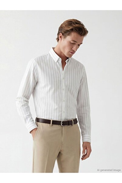 LC Waikiki Regular Fit Striped Men's Shirt