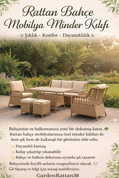 Rattano Garden Minder Kılıfı
