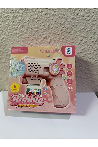 Bubble Işıklı otomatik sürekli köpük çıkaran baloncuk tabancası