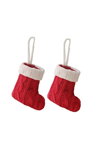 Arabest 2-Piece Mini Knitted Socks,Tableware Set,Home Decoration
