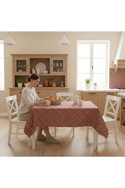 Lenjerii Deosebite Τραπεζομάντηλο με επίστρωση τεφλόν, στρογγυλό, διαμέτρου 1...