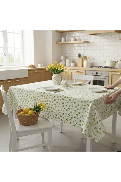 Lenjerii Deosebite Τραπεζομάντηλο με επίστρωση τεφλόν, στρογγυλό, διάμετρος 1...