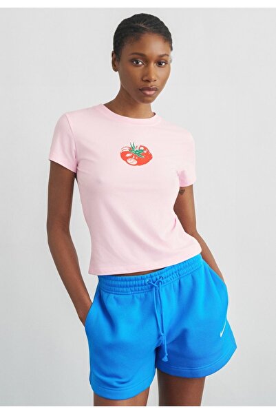 ZAVIXO Γυναικείο Crop T-shirt Slim Fit με στάμπα, 100% βαμβάκι, καλοκαιρινό, ...