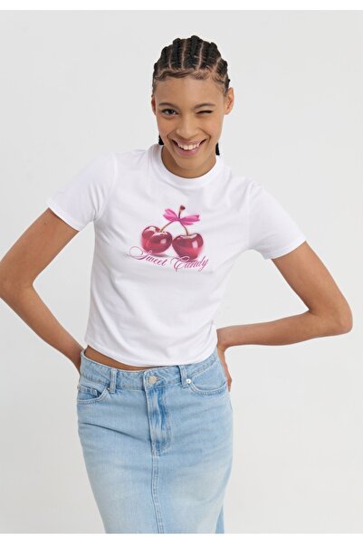 ZAVIXO Women's Crop T-Shirt Slim Fit 100% Cotton Anti-Sweat Fabric Summer Trend