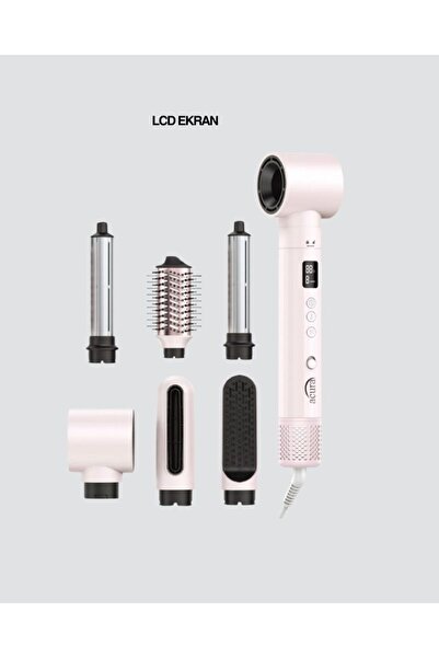 Sepetink مجموعة تصفيف الشعر بشاشة LCD تعمل بالطاقة