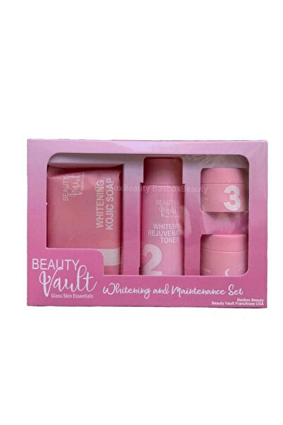 Beauty Vault مجموعة العناية - صابون الكوجيك اللطيف، تونر العناية، كريم الليل،...