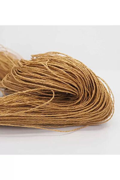 Mestore Wicker color jute paper rope bag rope supla rope no:70 - (550-600 gr)