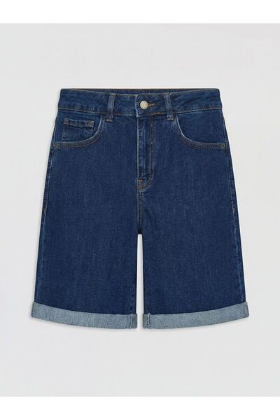 LC Waikiki LCW Jeans Slim Fit Kadın Jean Şort