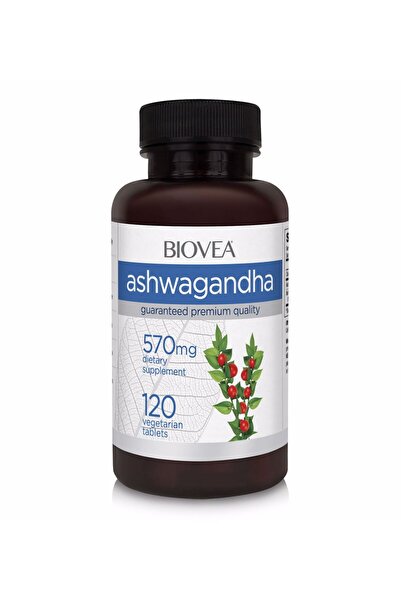 Biovea Aswa__gan__da 570 mg 120 Tablet | Adaptogen Bitkisel Premium Destek