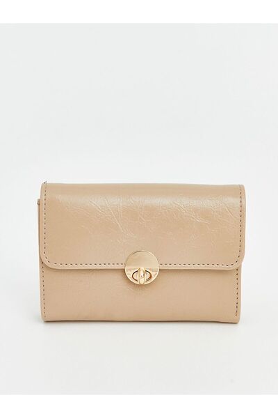 LC Waikiki Lcw Accessories Women's Wallet with Snap Closure