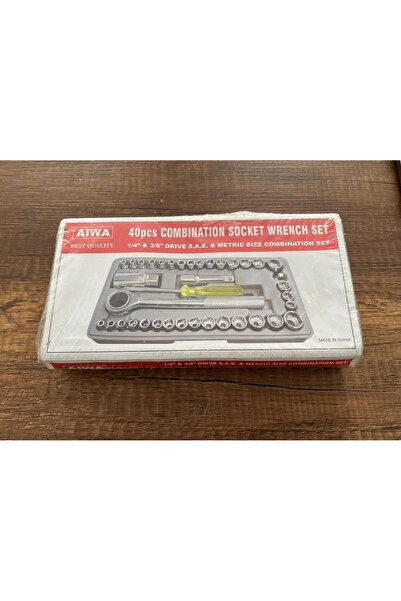 Aiwa 40 PARÇA CIRCIRLI LOKMA TAKIM ARAÇ TAMİR BAKIM SETİ
