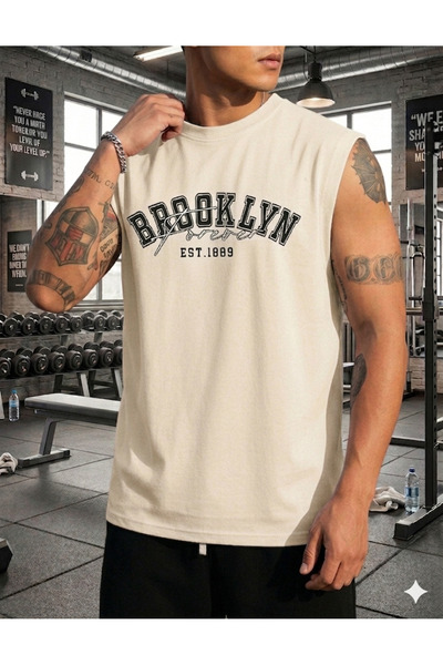 FAVORİST Μπλουζάκι Μπρούκλιν Φόρεβερ με μηδενικό μανίκι