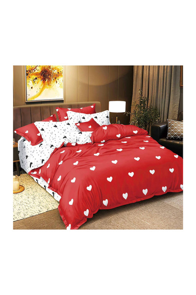 Casa Pucioasa Σετ κλινοσκεπασμάτων Finet 4 τεμαχίων με ελαστικό σεντόνι, 180x...